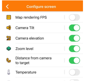 Camera position Widgets 1